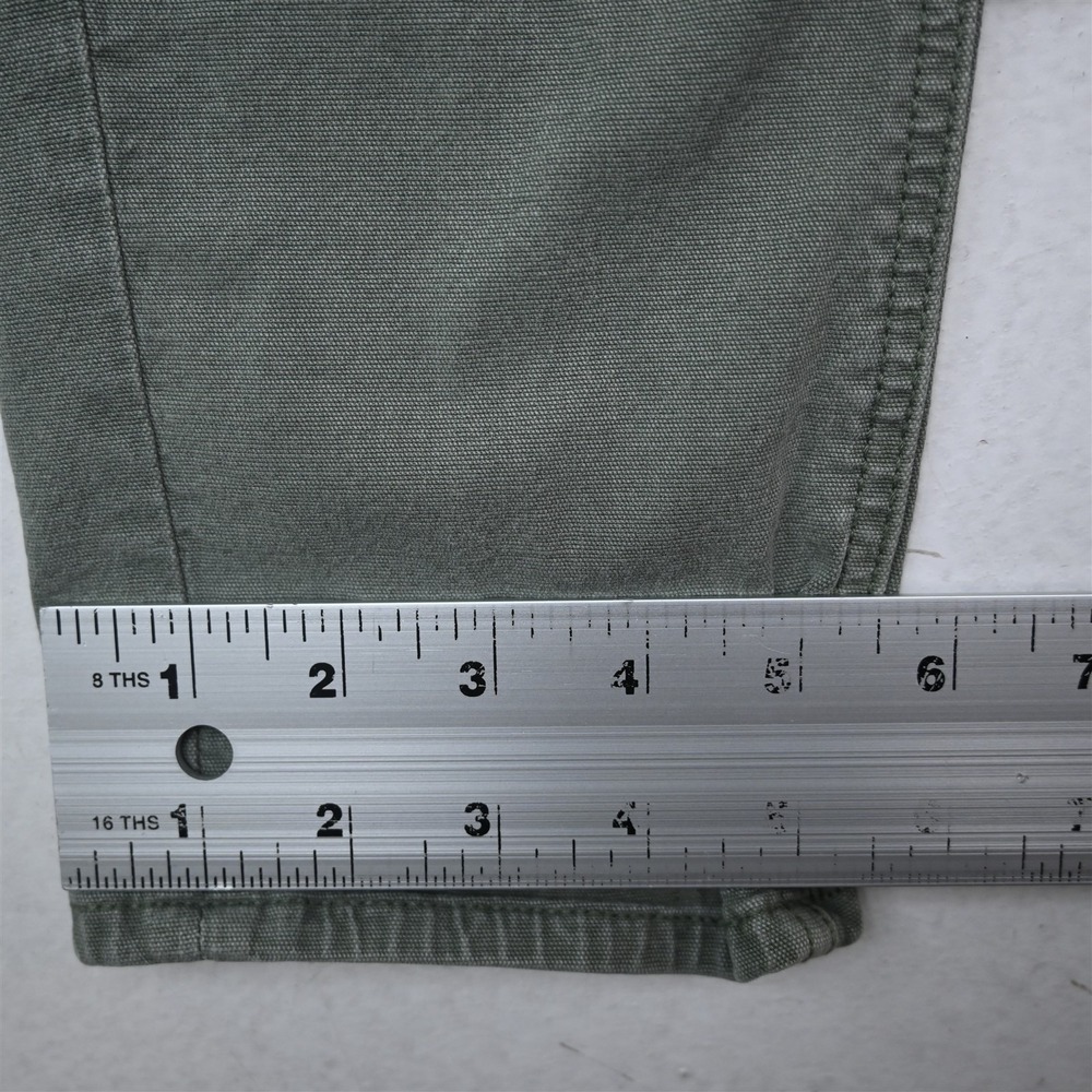 American Eagle Outfitters 000 Green Stretch Tapered Cargo Womens Pants - Picture 5 of 16
